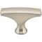 Elements 1-5/8" Overall Length Satin Nickel Aiden Cabinet "T" Knob 993SN - alternate 3